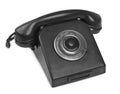 Bakelite telephone with spining dial Royalty Free Stock Photo