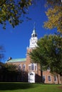 Baker-Berry Library, Dartmouth College in fall