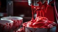 baker red mixer Royalty Free Stock Photo