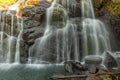 Baker's falls at Horton Plains national park at Sri Lanka