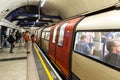 Baker street underground station in London, UK Royalty Free Stock Photo