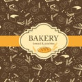 Bakery background Royalty Free Stock Photo