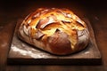 Bakery beauty Traditional oven yields fresh, hot cooked bread Royalty Free Stock Photo