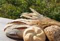 Bakery Bread and Sheaf Royalty Free Stock Photo