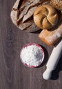 Bakery Bread and Sheaf Royalty Free Stock Photo