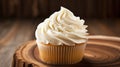 bakery buttercream cupcake food Royalty Free Stock Photo