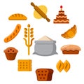 Bakery concept icon