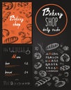 Bakery corporate identity. Bakery shop.