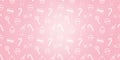 Bakery cute cupcake candy milkshake macaroon sweet pink icon cafe pattern background