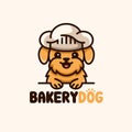 BAKERY DOG MASCOT LOGO