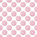 Bakery donuts watercolor clipart. Summer digital paper.