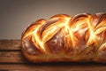 Bakery freshness Close shot captures the texture of hot bread Royalty Free Stock Photo