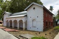 Bakery and historic ruins, Ross Island, Andaman and Nicobar Islands Royalty Free Stock Photo