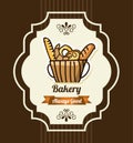 Bakery icon Royalty Free Stock Photo