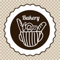 Bakery icon Royalty Free Stock Photo