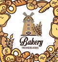 Bakery icon Royalty Free Stock Photo
