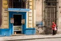 Bakery and lady, Havana