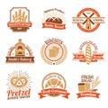 Bakery Logo Emblem Set