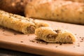 Bakery meat rolls Royalty Free Stock Photo