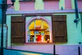 Bakery in historic building at Old Town street Prague Czech Republic Royalty Free Stock Photo