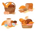 Bakery Products Compositions Set