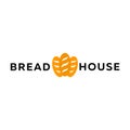 Bakery shop emblem, labels, logo and design elements. Loaf Fresh bread. Vector illustration.