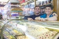 Bakery shop owners Royalty Free Stock Photo