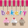 Bakery shopfront sign