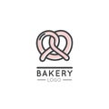 Bakery Sweet Shop, Custom Cake Production, Bread Factory, Pretzel and Waffle, Donut, Cookie Royalty Free Stock Photo