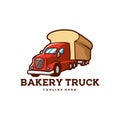 bakery truck food cartoon fast shipping