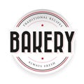 Bakery vintage logo stamp