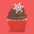 BAKESALE CUPCAKE CHOCOLATE 09 Royalty Free Stock Photo