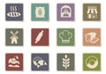 Bakeshop icon set