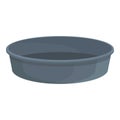 Bakeware dish icon cartoon vector. Cooking stuff