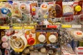 Bakeware. Goods on the store shelf, supermarket showcase. April 14, 2022 Balti Moldova.