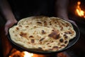 Baking of Arabs India - Pakistan Naan Roti Parata