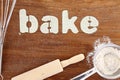 Baking background Royalty Free Stock Photo