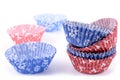 Baking cups Royalty Free Stock Photo