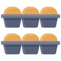 Baking icon, Bakery and baking related vector