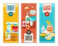 Baking Ingredients Banners