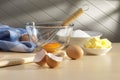 Baking Ingredients Royalty Free Stock Photo