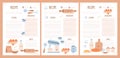 Baking recipe sheets with ingredients and kitchen tools. Perfect for cookbooks, planners, and culinary printables for home chefs Royalty Free Stock Photo
