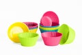 Baking silicone cups for cupcakes or muffins