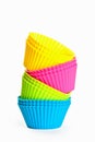 Baking silicone cups for cupcakes or muffins
