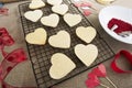 Baking Valentine Cookies