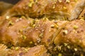 Baklava - traditional sweet desert Royalty Free Stock Photo