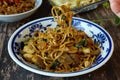 Bakmi Goreng Jawa. The popular Indonesian dish of fried noodles
