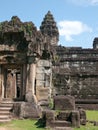 The Bakong Temple east of Siem Reap, Cambodia