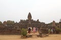 Bakong temple ruins Royalty Free Stock Photo