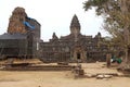 Bakong temple ruins Royalty Free Stock Photo